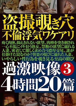 盗撮覗き穴不倫浮気ワケアリ過激映像 34時間20篇